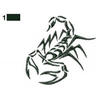 Scorpion Tattoo Embroidery Design 24